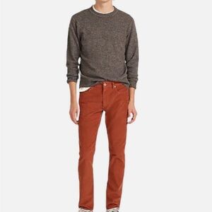 J. Crew Brown Corduroy Pants Slim Fit